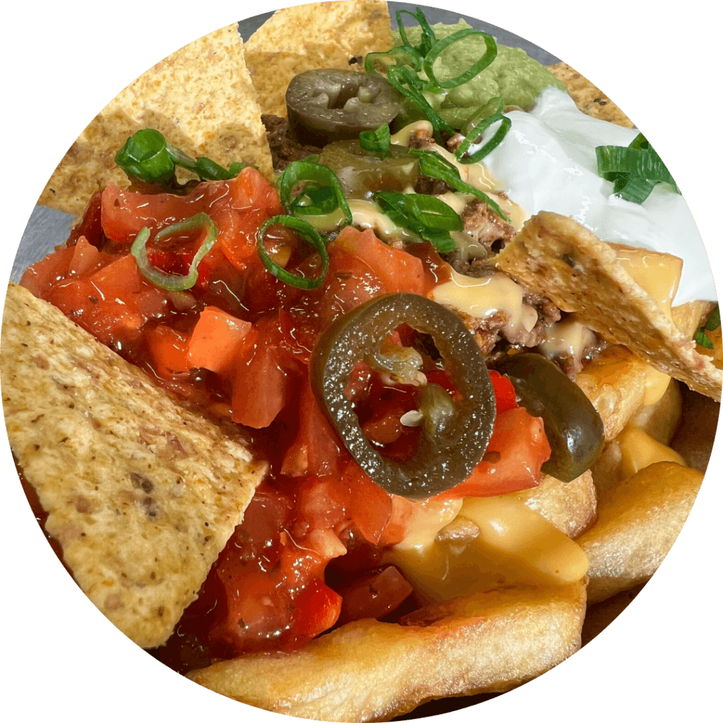 loaded fries in tilburg van de sluis catering mexicaanse topping