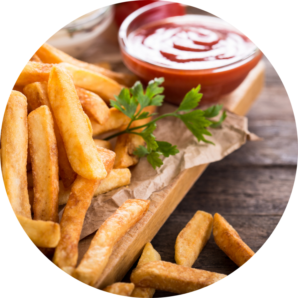 friet met ketchup bij frietwagen huren in oirschot met de sluis catering